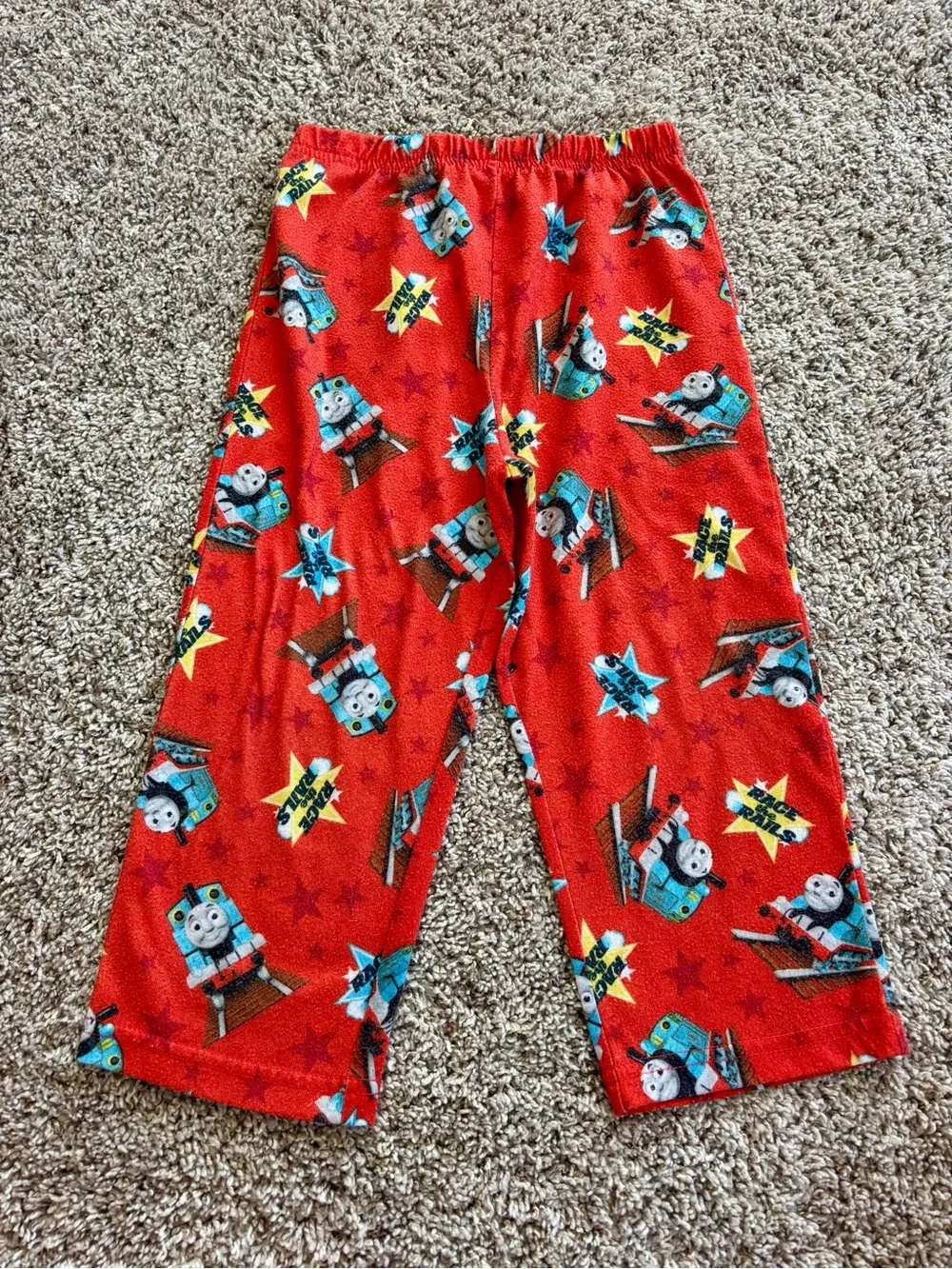Kids Thomas & Friends 2011 Red and Blue Pajama Set